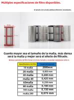Filtro De Agua Externo 3/4 Pulgadas 25 Tubos De Agua 304 Acero Inoxidable Filtro Previo Explosionado Para Tubos De Agua - details 3