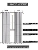 Cortinas De Lino Sólido Con Borlas Para Sala De Estar Dormitorio Balcones Estilo Francés Rustico Cortinas Semi-Blindas - details 6