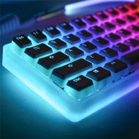 104 Teclas Pudding Tema OEM Perfil ABS PBT Doble Choque Teclas Para Teclado Mecánico De Switch MX RGB Retroiluminado Teclas - details 2