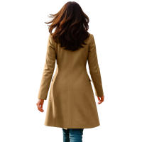 Nueva Chaqueta De Mujer De Invierno Con Manga Larga Y Cuello En V A-line Fashion Chaqueta De Trench Para Otoño Y Invierno - details 18