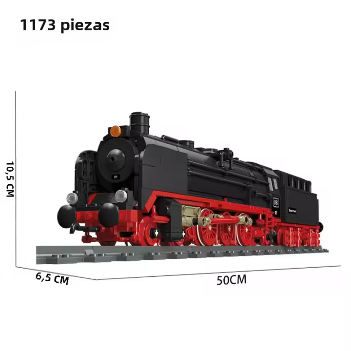 Nuevos Juegos De Bloques De Tren Retro Emerald Night Steam High-Tecnología Regalo Para Niños Modelo Clásico Juguetes Compatible Con Lego - 1