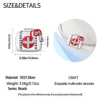 Encantos De Bolas De Plata 925 Para Joyería DIY Serie De Ocupaciones Doctor Artista Musician Enfermera Compatible Con Qikaola Pulseras - details 20