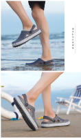 Sandalias con plataforma de camuflaje para hombre, zuecos con suela Eva, a la moda, para verano y exteriores - details 17