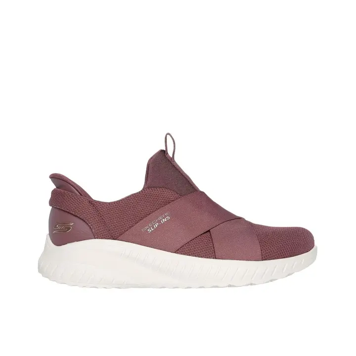 Skechers Nuria Roca Slip-ins MUJER: BOBS Sport Squad Chaos MORADO - 1
