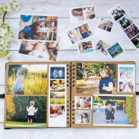 Álbum De Fotos DIY Para Boda Aniversario Regalos Scrapbooking Papel Plegable Para Cumplir Años Y Memoria Personalizada - details 5