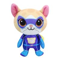 Juego De 4 Peluches De Gatos Super Kitties Anime Muñecos De Peluche Suaves Cristal Azul Verde Amarillo Juguetes Para Niños - details 3