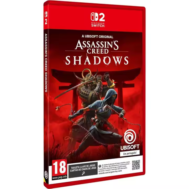 Assassin's Creed Shadows - Switch 2 Edition - Game Key Card - 1