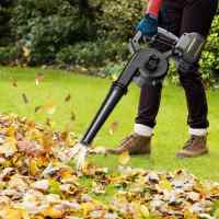 Soplador de hojas Eléctrico, Soplador eléctrico sin escobillas barredora de jardín de hojas caídas/nieve, inalámbrica, para batería Makita de 21V (Viene con una batería)) - details 2