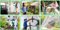 Cañón De Jardín Expansible 25FT-200FT Con Agua Mágica Para Riego Diario Lavado De Coche Y Limpieza Herramientas De Jardín Resistentes Al Desgaste Y La Corrosión - details 11