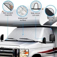 Cubierta De Ventanas Delanteras Para Caravana RV Durable Cubierta De Nieve Y Sombrilla Para Motorhome Clase C Ford E450 1997-2022 Accesorios De Alta Calidad - details 3