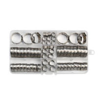 Tornillos De Tubo Sin Pasos 45/80/130/140pcs 5.8-23.5mm Acero Inoxidable 304 Para Sellado En Reparación Doméstica Y Jardín - details 3