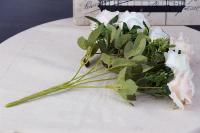 Flores Artificiales De Seda Naranja Rosa Para Decoración De Boda Tamaño Grande Y Realista Uso En Aniversarios Baños De Natación Cumpleaños Bodas Showers Decoración De Hogar Y Jardín - details 2