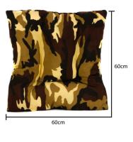 Coshano Cama para Perros Gatos con acolchado grueso y cómodo camuflaje 60x60x10cm - details 2