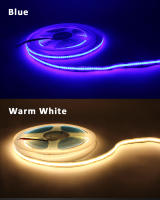 Tira De Luz LED COB 12V Alta Densidad 320LEDs/m RA90 Calidad Natureta Blanco Cálido Azul Frío Rojo Amarillo Rosa Flexible - details 6