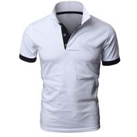Camisas Polo De Manga Corta Para Hombre Estilo Casual Ajustada Diseño Básico Secado Rápido Anti-arrugas Tops Transpirables - details 1