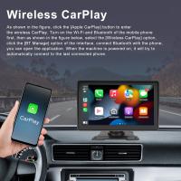 Podofo Monitor inalámbrico de 7 pulgadas para salpicadero de coche, Carplay, Android, Mirror Link, cámara de salpicadero, Bluetooth, FM, navegación GPS, reproductor inteligente - details 2