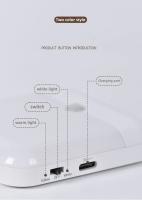 Luz Nocturna LED De Sensor De Movimiento Carga Por Tipo-C Cuadrado Para Dormitorio Cocina Pasillo Armario Escalera Iluminación - details 5