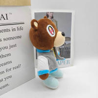 Muñeco De Peluche Kanye 30CM De Alta Calidad Juguete Suave Para Niños Regalo De Cumpleaños Dibujito Famoso Peluche Unisex - details 24
