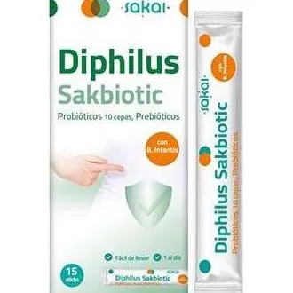 Sakai Diphilus Sakbiotic 15 Sobres - 1