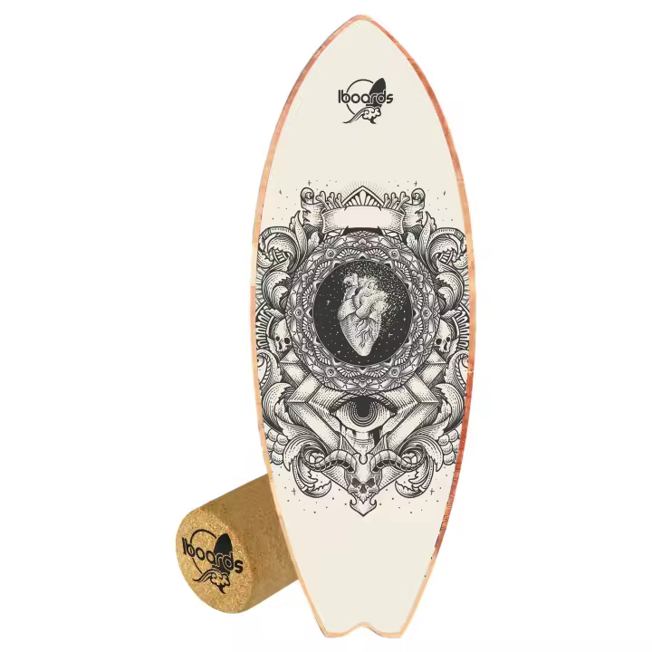 Balance Board IBOARDS Vintage – Tabla de equilibrio surf - 1