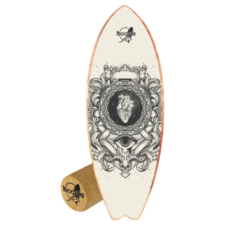 Balance Board IBOARDS Vintage – Tabla de equilibrio surf - 1