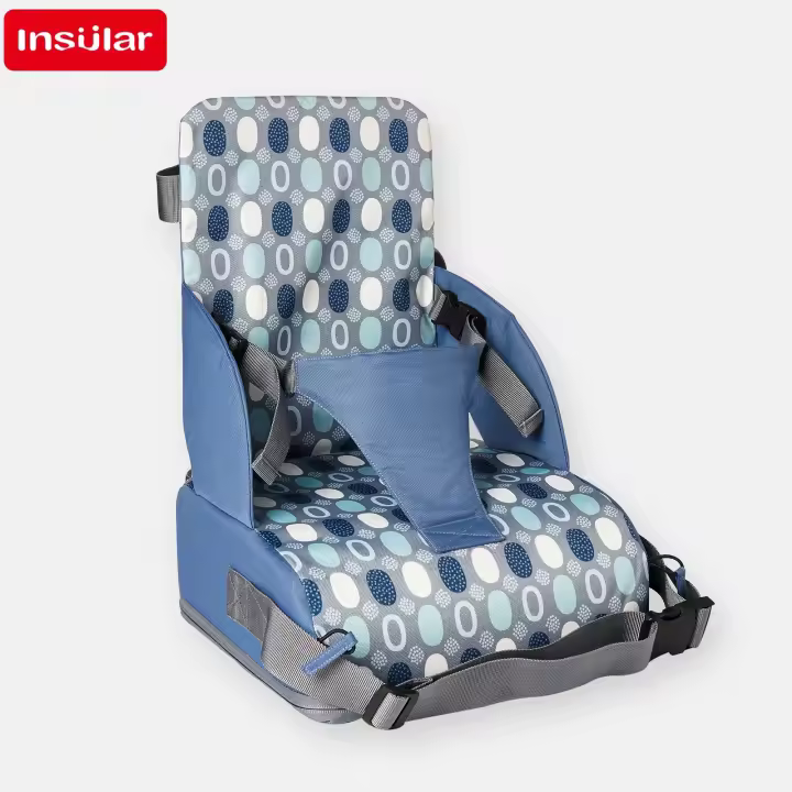 Asiento De Altura Plegable INSULAR Para Niños Cojín Para Silla De Comer Bebé Productos Para Niños Material Others Edad 0-2 Años Unisex - 1