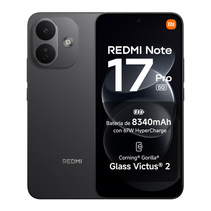Xiaomi Redmi Note 17 Pro 5G: Pantalla AMOLED 6.83" 1.5K y Cámara IA