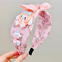 Diadema Sanrio Para Niñas Estilo Kawaii Accesorio Para El Cabello Con Lazo Dulce De My Melody Juguete Regalo De Peluche - details 2