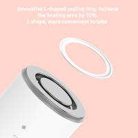Calentador De Botella De Leche Portátil Para Bebés Con Modos Doble Y Defrozamiento Calefacción Con Batería Integrada 4 Niveles De Temperatura Material PC Libre De BPA - details 6
