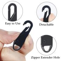 Kit De Reparación De Cremalleras Con 5 Piezas Cabeza De Cremallera Metálica Para Reparación Y Reemplazo Universal - details 2