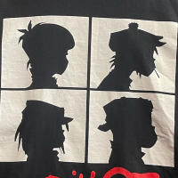 Camiseta Gorillaz Virtual Street Urks Para Hombres Y Mujeres Estilo Harajuku Manga Corta Transpirable Ligera Secado Rápido Protección Solar Estirable Materiales Sostenibles - details 5