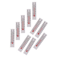 Termómetro De Papel Y Cartón Miniatura 10 Pcs 5cm*1.1cm Para Interior Rango De Medición -20 a 50 Celsius - details 5
