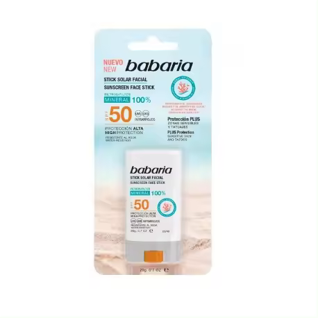 Protector Solar Facial Babaria Stick Solar Facial Spf 50 20 Gr - 1