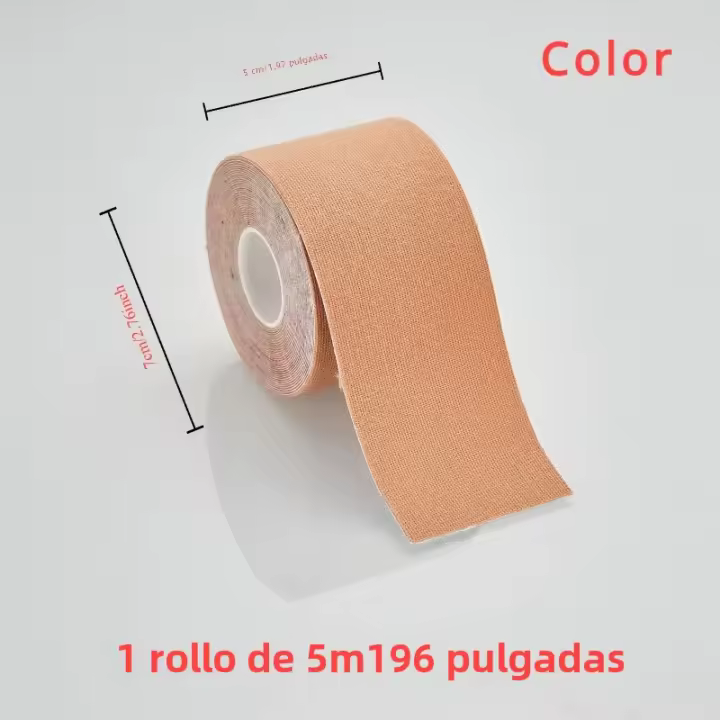 Cinta Elástica Para Levantar El Pecho Invisible En La Piel Transpirable Y Sin Rastros Antideslizante Para Use Sin Tirantes - 1