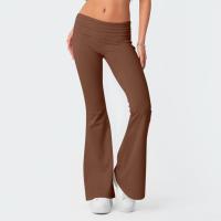 Pantalones Largos Para Mujer Leggings Elásticos De Talla Alta Estilo Athleisure Yoga Fitness Pantalones Bell Bottoms Para Verano - details 41