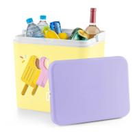 Start Electric | Nevera Portátil Térmica - Cool Box Resistente de Polipropileno con Diseños y Colores Variados - Ideal para Camping, Playa, Jardín, Barbacoas y Piscina - Capacidad 24/30L - Hasta 6h de Frío | Marca Atlantic - details 1