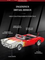 Construcción De Coches Retro C1 Convertibles 249 Piezas Bloques De Construcción Clásicos Para Niños Juguetes Educativos DIY Regalos Para Adultos Decoración De Escritorio - details 4