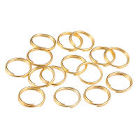 200pcs Anillos Abiertos Dorados De 6 8 10 12 Mm Para Creación De Joyas Conectores De Anillos Divididos Suministros DIY - details 10