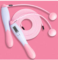 Set De Saltarín Digital Multifuncional Con Contador Electrónico Y Bola Inalámbrica Dual Propósito Saltarín Sin Cordón Para Entrenamiento Cardio Indoor - details 13