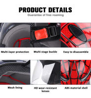 Casco De Motocross Para Niños Comodidad Y Seguridad Protección En Viajes En Motocicleta Adecuado Para Edades 3-9 Años Material ABS - details 10