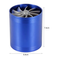 Turboacelerador De Ahorro De Combustible Con Dos Ventiladores Para Coche Y Camión Aditivo De Aire De Inyección Universal Material De Aluminio - details 1