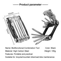 Kit De Reparación De Bicicleta X-TIGER 16 En 1 Multiherramienta Con Palas Para Neumáticos De Bicicleta Llave De Hexagonal Y Métrica Herramientas Para Ciclismo - details 8