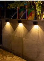 Lámpara De Pared Solar Exterior Impermeable Ilumina Jardín Casa Decoración Exterior Luz Caliente O Fría Moderna - details 11