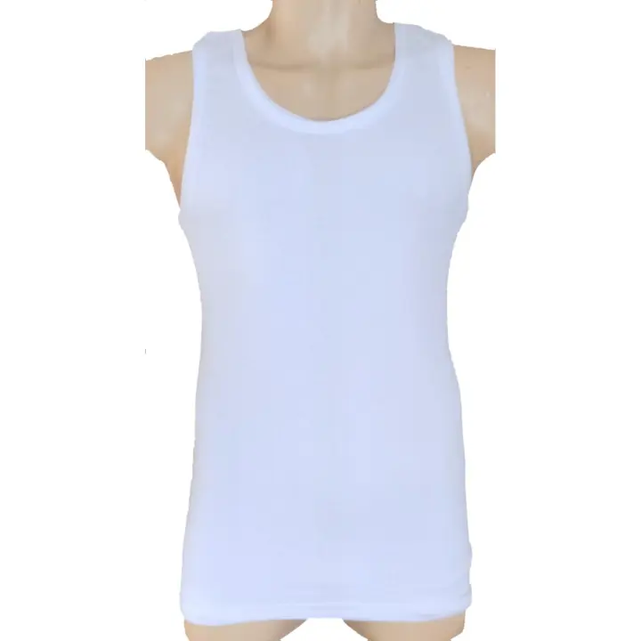 Sporting - Pack de 2 Camisetas de hombre tirantes lisa. Blanco, Negro, Gris jaspeado y Celeste. Ropa interior de hombre.261 - 1