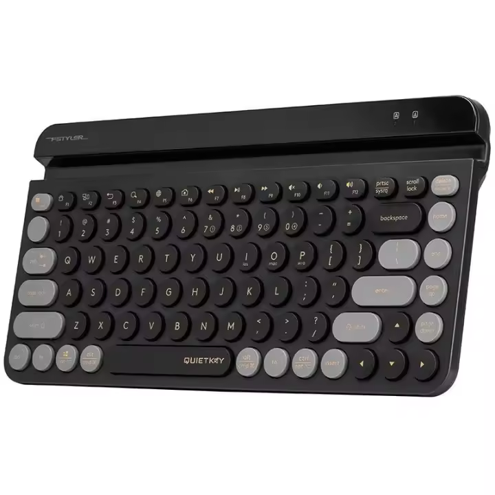 Teclado inalámbrico A4tech FSTYLER FBK30 Blackcurrant 2.4GHz+BT (Silent) A4TKLA47190 - 1