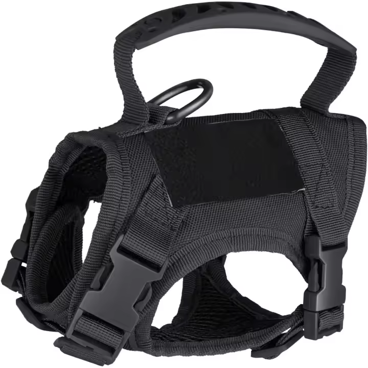 Chaleco Táctico Para Gatos 600D Con Correa Pequeños Perros Vestimenta De Entrenamiento Para Mascotas Tipo Chaleco - 1