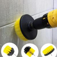 Kit De Cepillo Eléctrico Para Limpieza De Coche Azulejos Baño Cocina Escobillas Plásticas Esmerilador Eco-amigable Tamaño 4 Pulgadas - details 12