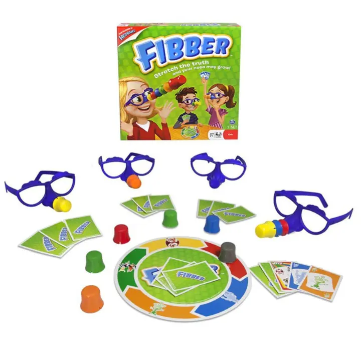 BP Juego de Mesa Familiar Verdad o Mentira con Nariz Creciente - 1