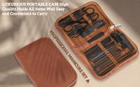Set Profesional De Manicura Y Pedicura 4/26 Piezas Tijeras De Uñas Y Cortauñas De Acero Inoxidable Alta Calidad Portátil Herramienta De Corte Para Dedos Y Tobillos - details 1