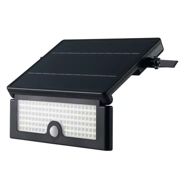 LED ATOMANT Aplique LED Solar 10W IP54 con Sensor de Movimiento, CCT (3000K, 4000K y 6000K), 1100 Lumenes, Lampara de pared, Iluminacion Solar para Exterior, Patio, Jardin, Terraza - 1